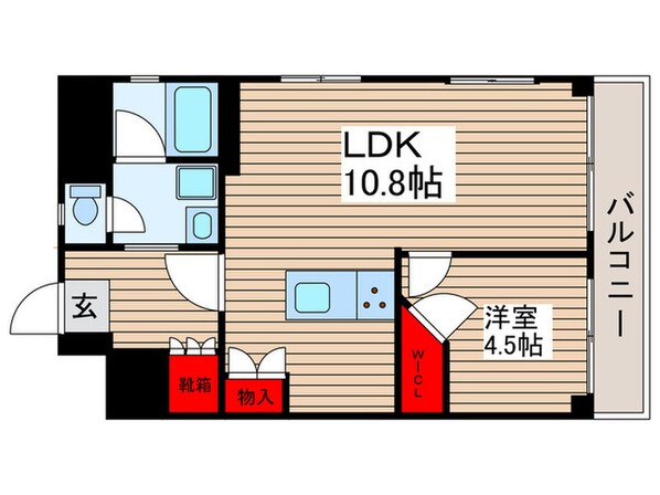 門前仲町ｻﾏﾘﾔﾏﾝｼｮﾝ(803)の物件間取画像